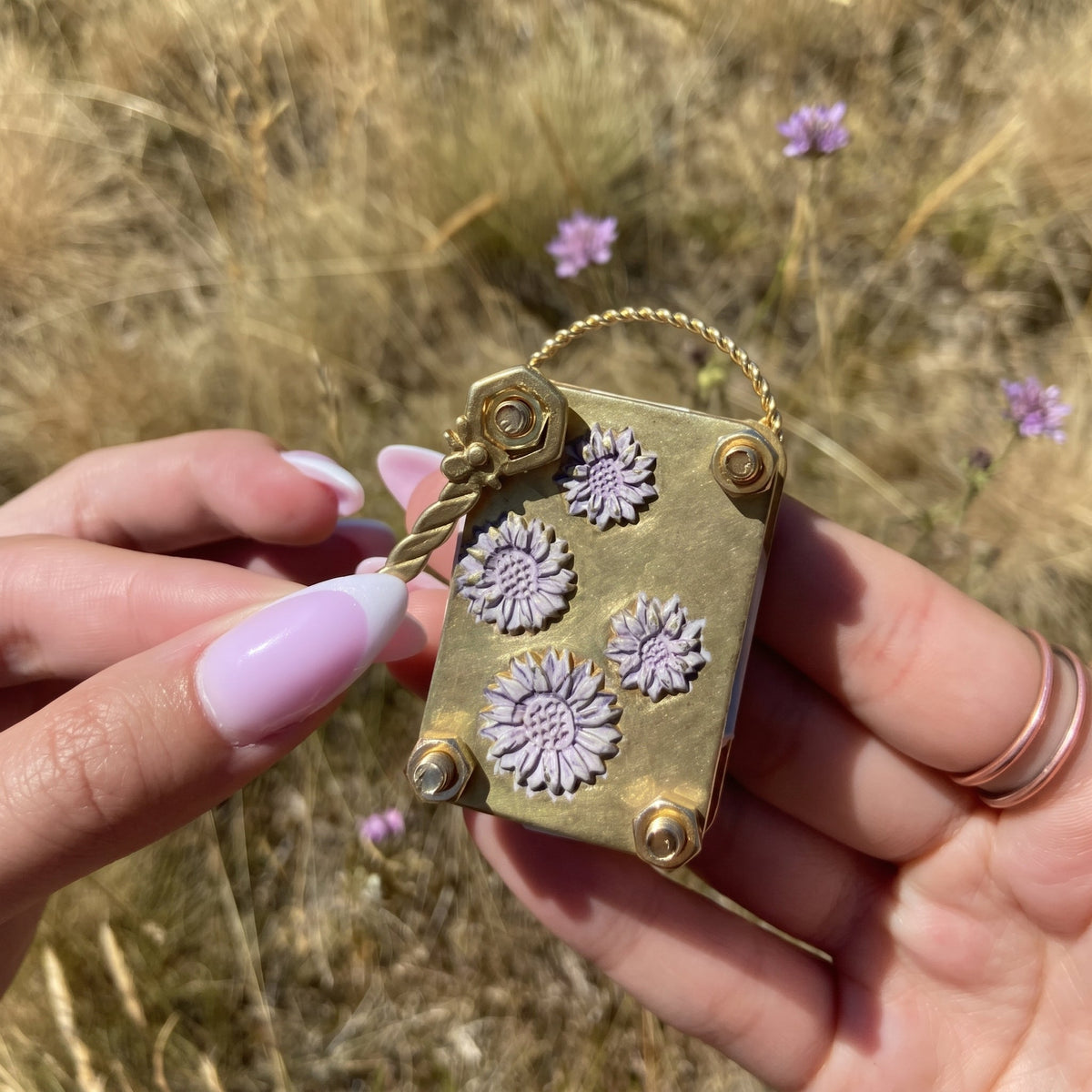 Mini Flower Press | Small Portable Pocket Press